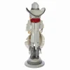 Kurt Adler 18-Inch Hollywood Rhinestone Cowgirl Nutcracker