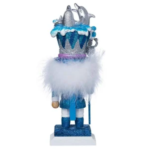 Kurt Adler 12-Inch Hollywood Dolphin Nutcracker