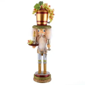 Kurt Adler 19.5-Inch Hollywood™ Wine Hat Nutcracker