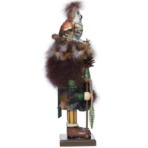 Kurt Adler 16-Inch Hollywood Woodsman Nutcracker With Owl Hat