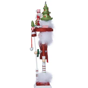 Kurt Adler 18-Inch Hollywood Christmas Tree Hat Nutcracker