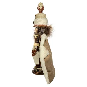 Kurt Adler 16-Inch Hollywood Ivory And Acorn Nutcracker