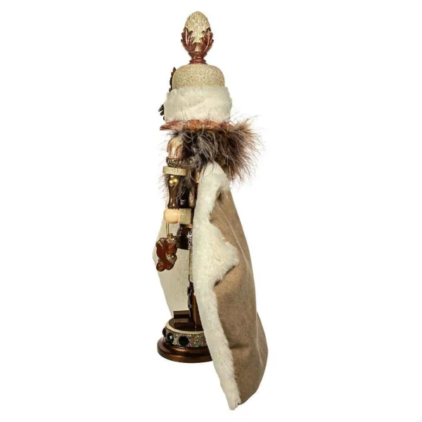 Kurt Adler 16-Inch Hollywood Ivory And Acorn Nutcracker