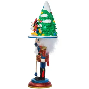 Kurt Adler 16.25-Inch Hollywood Mickey And Minnie Ice Skating Nutcracker