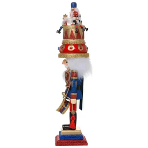 Kurt Adler 20-Inch Hollywood Music Box Hat Nutcracker