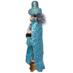 Kurt Adler 18-Inch Hollywood Turquoise King Nutcracker
