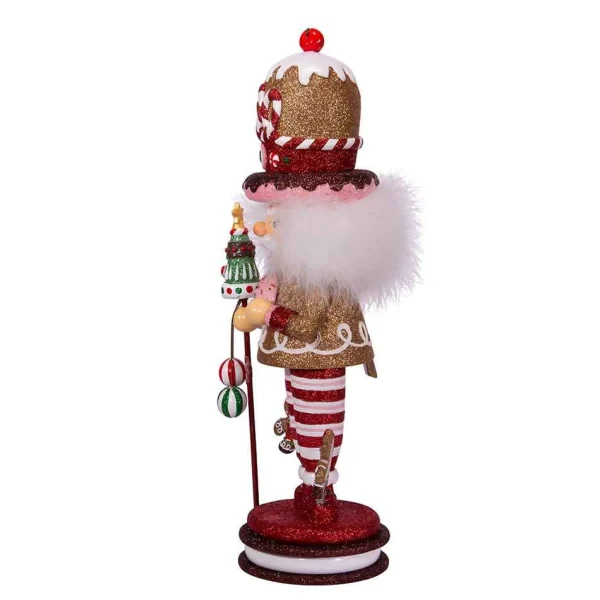 Kurt Adler 16.5-Inch Hollywood Gingerbread King Nutcracker