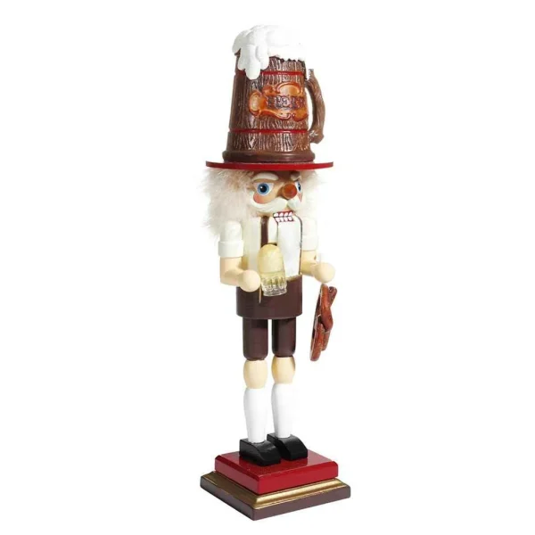Kurt Adler 17.5-Inch Hollywood™ Beer And Pretzel Nutcracker