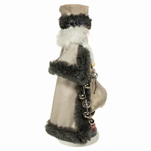 Kurt Adler 18-Inch Hollywood White And Gray Santa Nutcracker