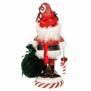 Kurt Adler 12-Inch Hollywood Santa And Pup Nutcracker