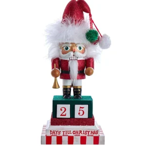 Kurt Adler 12-Inch Hollywood Countdown To Christmas Santa Nutcracker