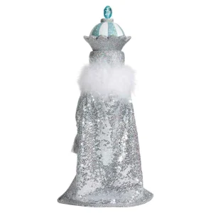 Kurt Adler 18.5-Inch Hollywood™ Blue And Silver King Nutcracker