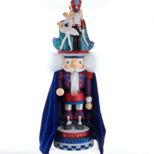 Kurt Adler 18-Inch Hollywood Clara With Nutcracker Prince Nutcracker