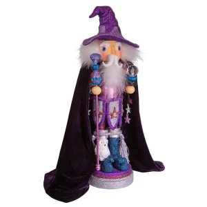Kurt Adler 18-Inch Hollywood™ Purple Wizard Nutcracker
