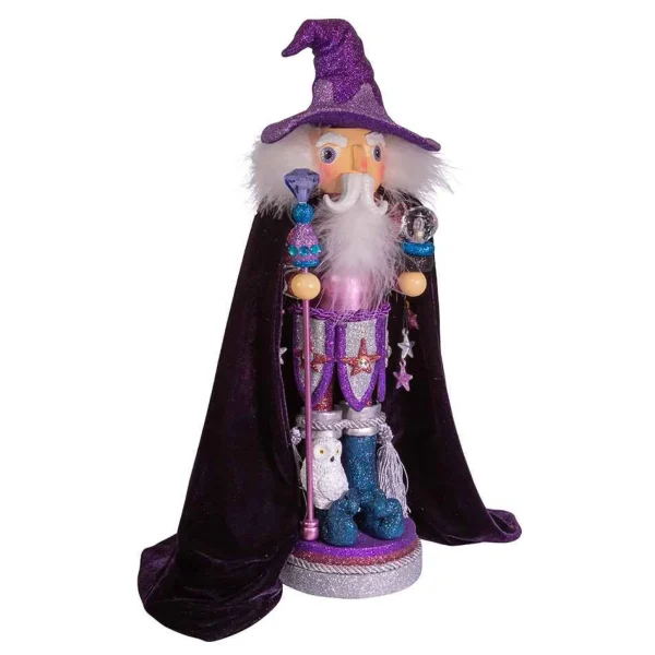 Kurt Adler 18-Inch Hollywood™ Purple Wizard Nutcracker