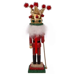Kurt Adler 17.5-Inch Hollywood Mardi Gras King Nutcracker