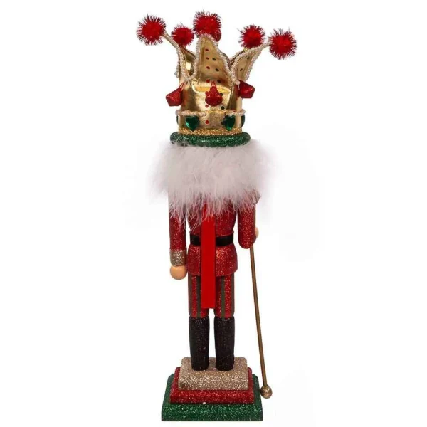 Kurt Adler 17.5-Inch Hollywood Mardi Gras King Nutcracker