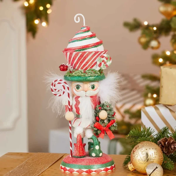 Kurt Adler 12-Inch Hollywood Cupcake Swirl Hat Nutcracker
