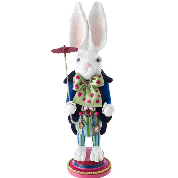 Kurt Adler 18-Inch Hollywood™ White Rabbit Nutcracker