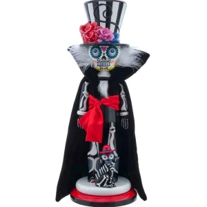 Kurt Adler 16-Inch Hollywood Day Of The Dead Nutcracker