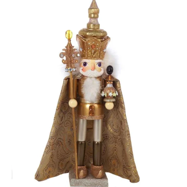 Kurt Adler 18-Inch Hollywood Gold King Nutcracker