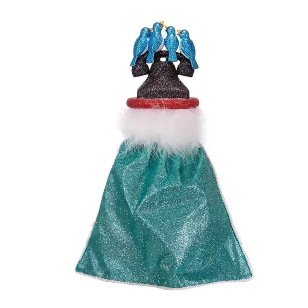 Kurt Adler 17.5-Inch Hollywood 12 Days Of Christmas Four Calling Birds Nutcracker