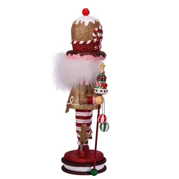 Kurt Adler 16.5-Inch Hollywood Gingerbread King Nutcracker