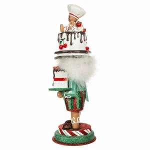 Kurt Adler 15-Inch Hollywood Nutcracker With Gingerbread Baker Hat