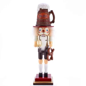 Kurt Adler 17.5-Inch Hollywood™ Beer And Pretzel Nutcracker