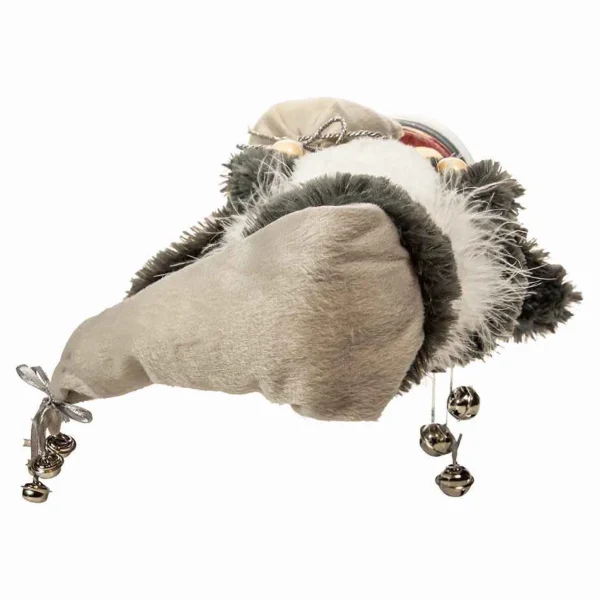 Kurt Adler 18-Inch Hollywood White And Gray Santa Nutcracker