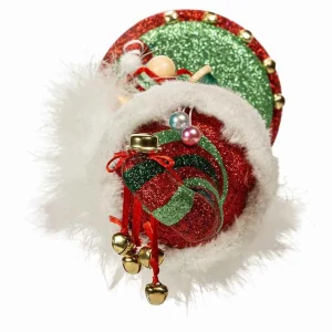 Kurt Adler 15-Inch Hollywood Elf With Teddy Bear Nutcracker