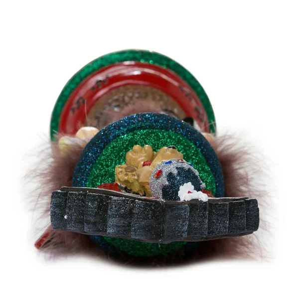 Kurt Adler 13-Inch Hollywood Doghouse Hat Nutcracker