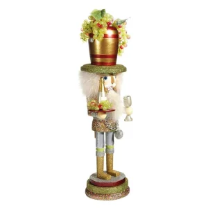 Kurt Adler 19.5-Inch Hollywood™ Wine Hat Nutcracker