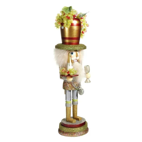 Kurt Adler 19.5-Inch Hollywood™ Wine Hat Nutcracker