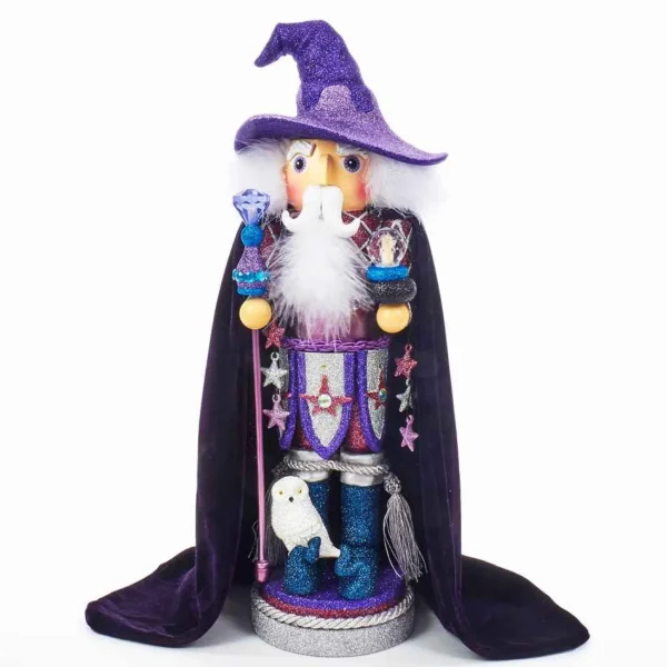 Kurt Adler 18-Inch Hollywood™ Purple Wizard Nutcracker