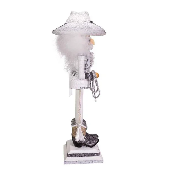 Kurt Adler 19-Inch Hollywood Rhinestone Cowboy Nutcracker