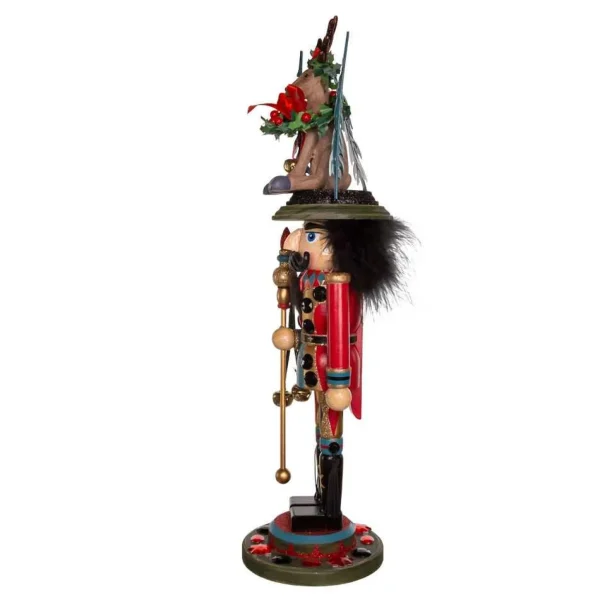 Kurt Adler 18-Inch Hollywood Nutcracker With Deer Hat