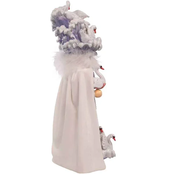 Kurt Adler 18-Inch Hollywood 7 Swans Swimming Nutcracker