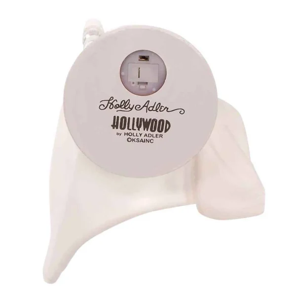 Kurt Adler 15-Inch Hollywood White Winter Led Hat Nutcracker