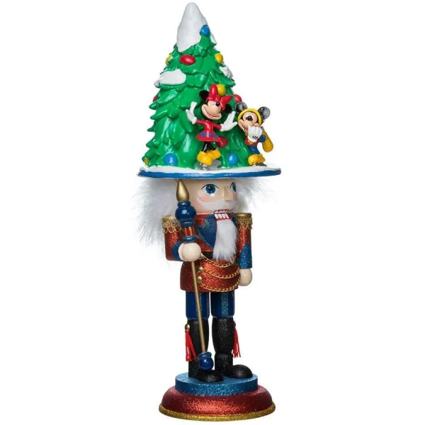 Kurt Adler 16.25-Inch Hollywood Mickey And Minnie Ice Skating Nutcracker