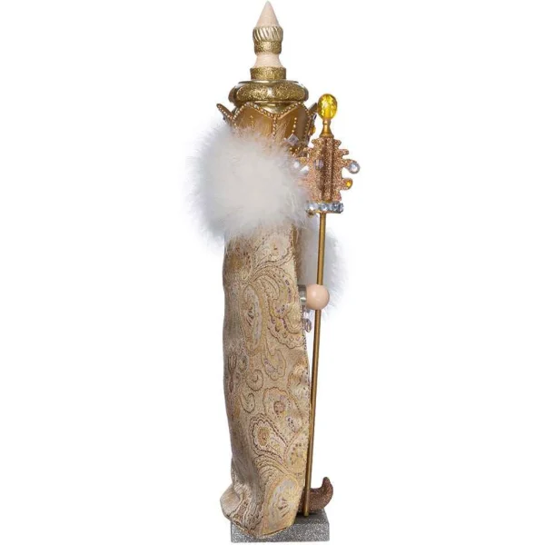 Kurt Adler 18-Inch Hollywood Gold King Nutcracker