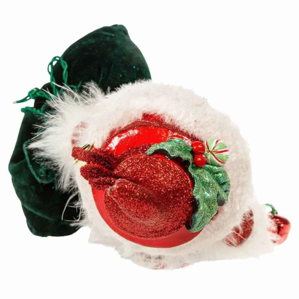 Kurt Adler 12-Inch Hollywood Santa And Pup Nutcracker