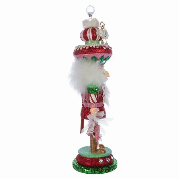 Kurt Adler 18-Inch Hollywood Pink And Green Ballet Soldier Nutcracker