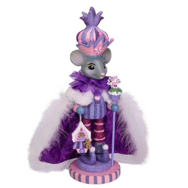 Kurt Adler 15-Inch Hollywood Sugar Plum Mouse King Nutcracker