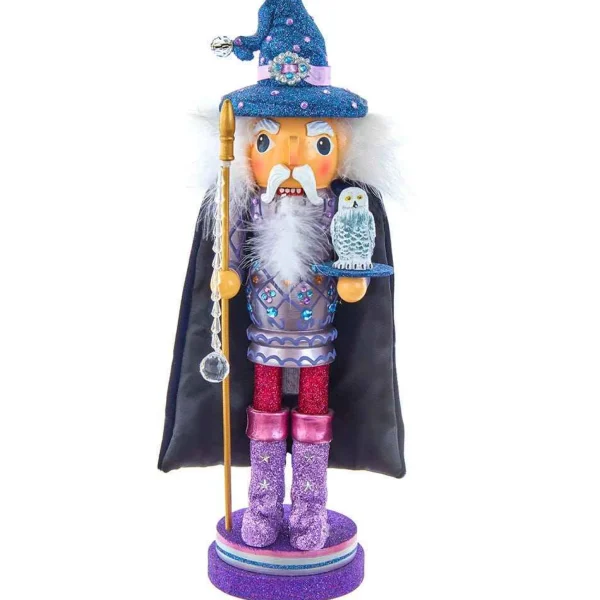 Kurt Adler 18-Inch Hollywood Wooden Wizard Nutcracker