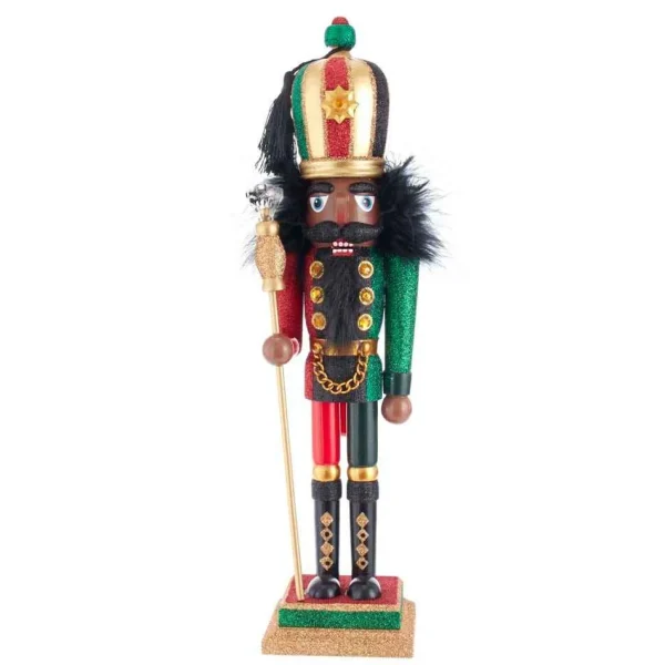Kurt Adler 16.5-Inch Hollywood African American Nutcracker