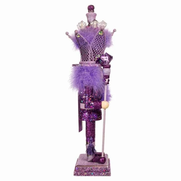 Kurt Adler 16-Inch Hollywood Purple King Nutcracker