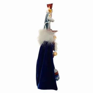 Kurt Adler 18-Inch Hollywood Clara With Nutcracker Prince Nutcracker
