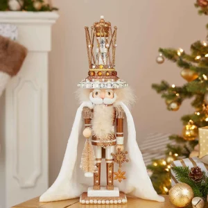Kurt Adler 18.5-Inch Hollywood Gold Gem King Nutcracker