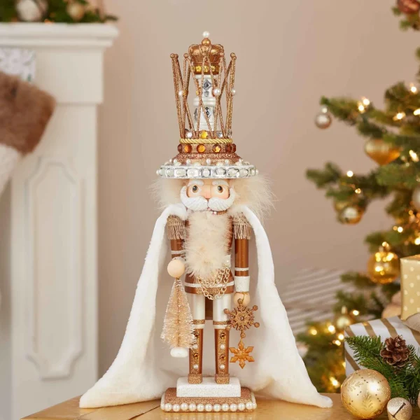 Kurt Adler 18.5-Inch Hollywood Gold Gem King Nutcracker